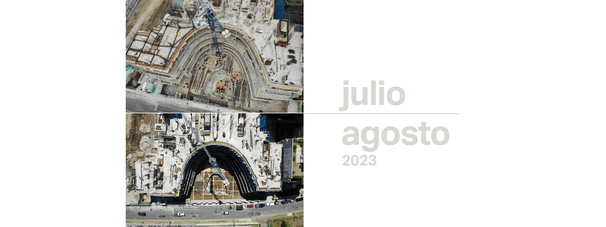 aquarela avance de obra julio agosto 2023