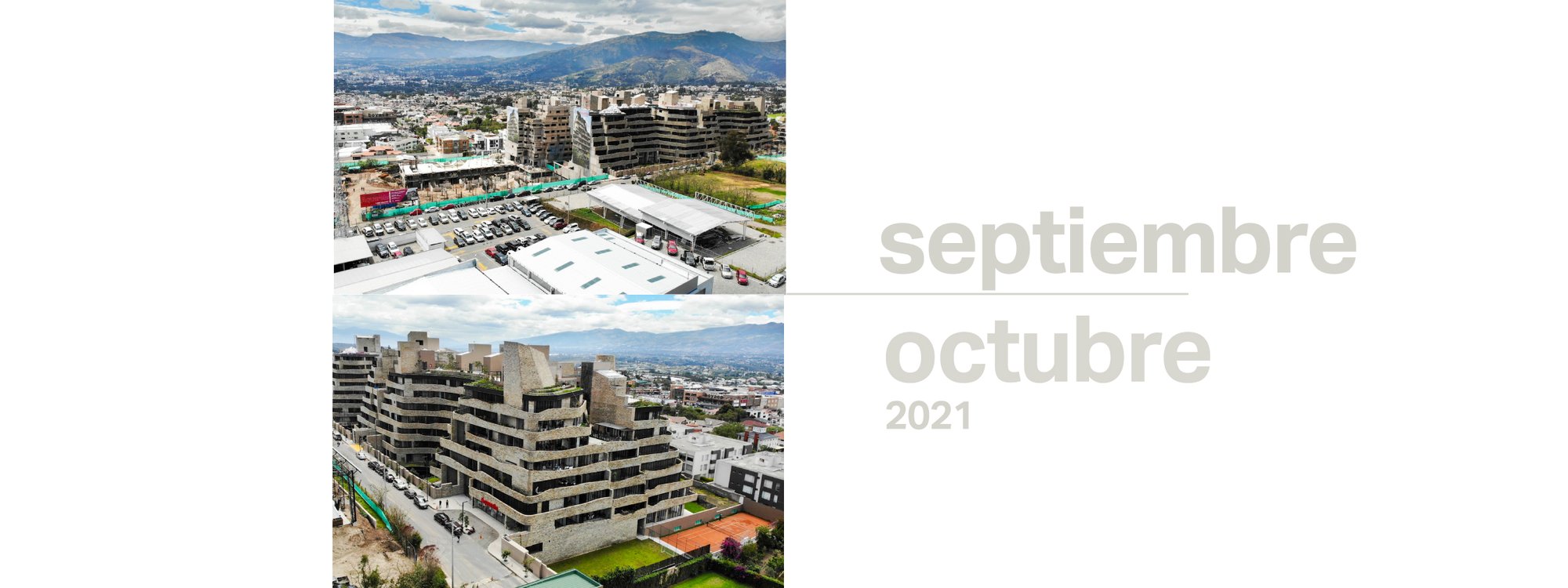 aquarela avance de obra septiembre octubre 2021