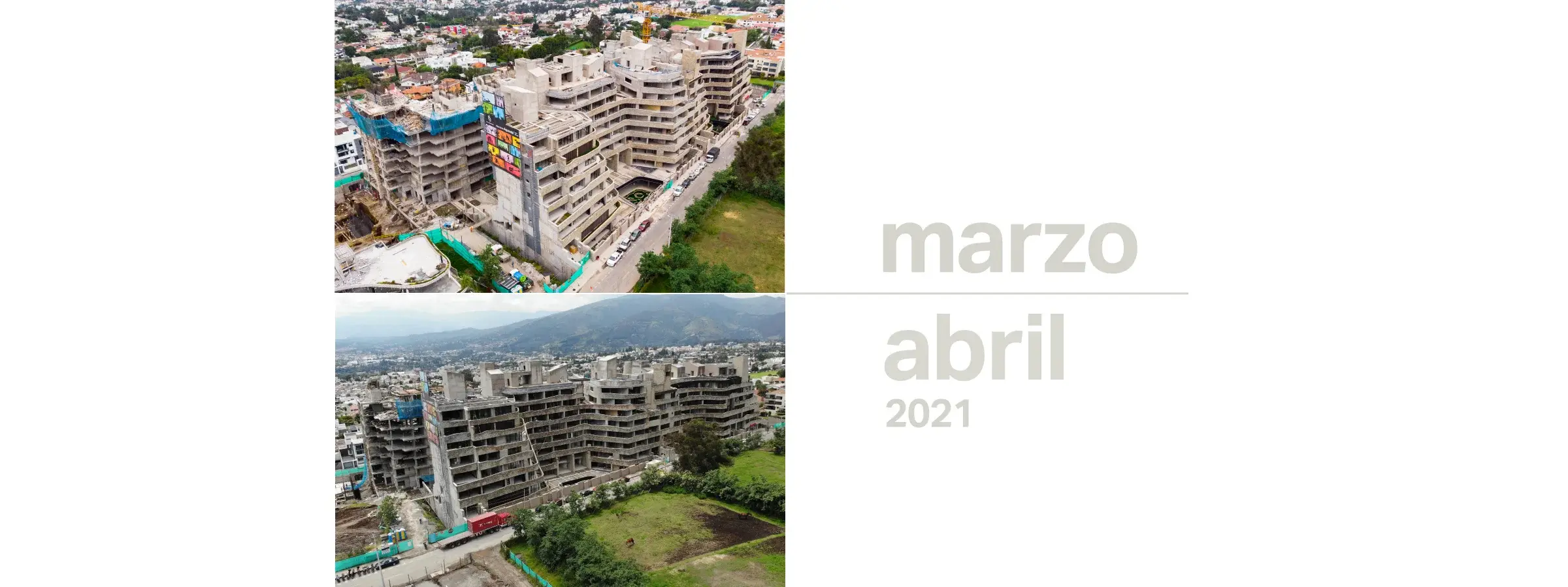 Avance de obra - Marzo / Abril 2021
