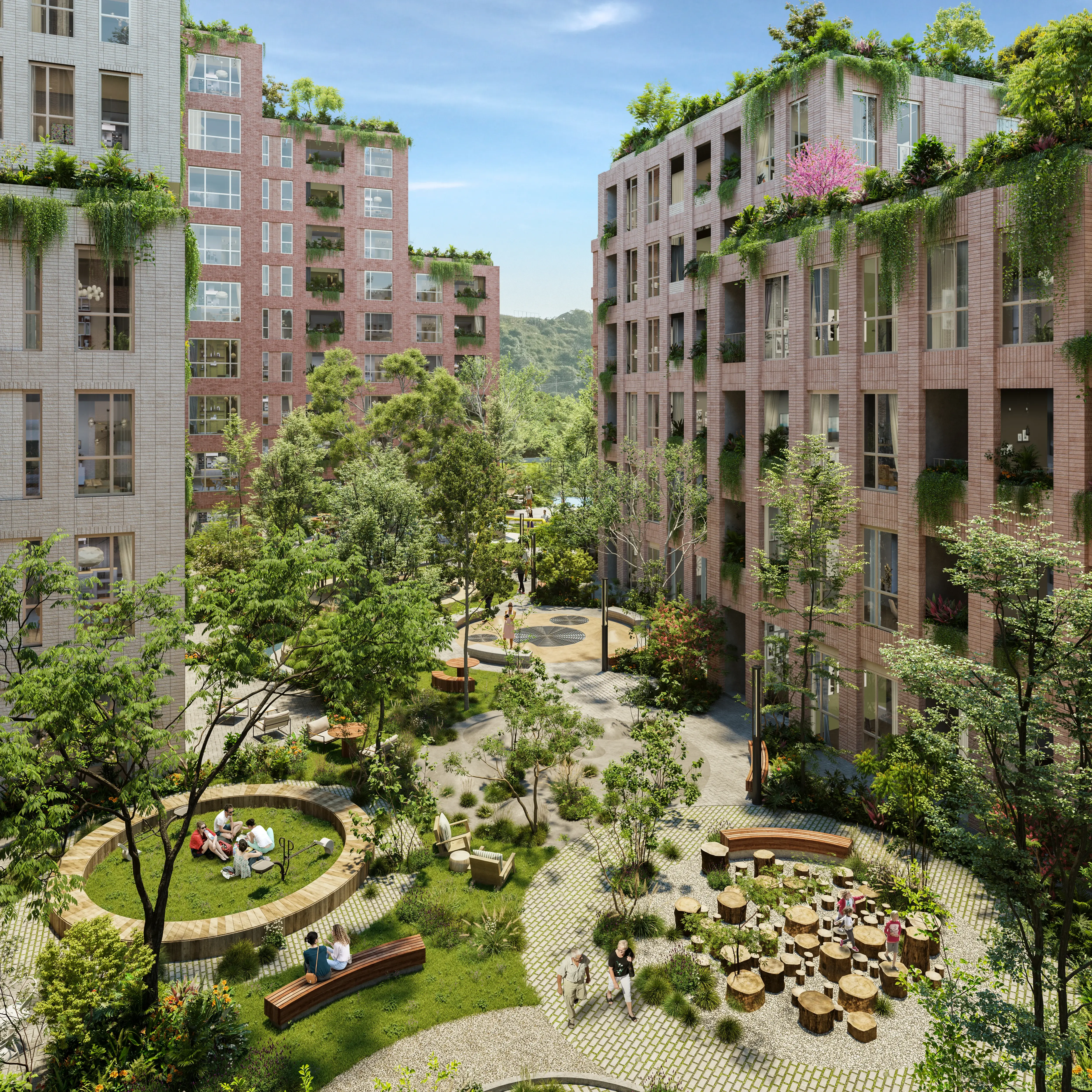 Fachada BOTANIQO - View Anfiteatro