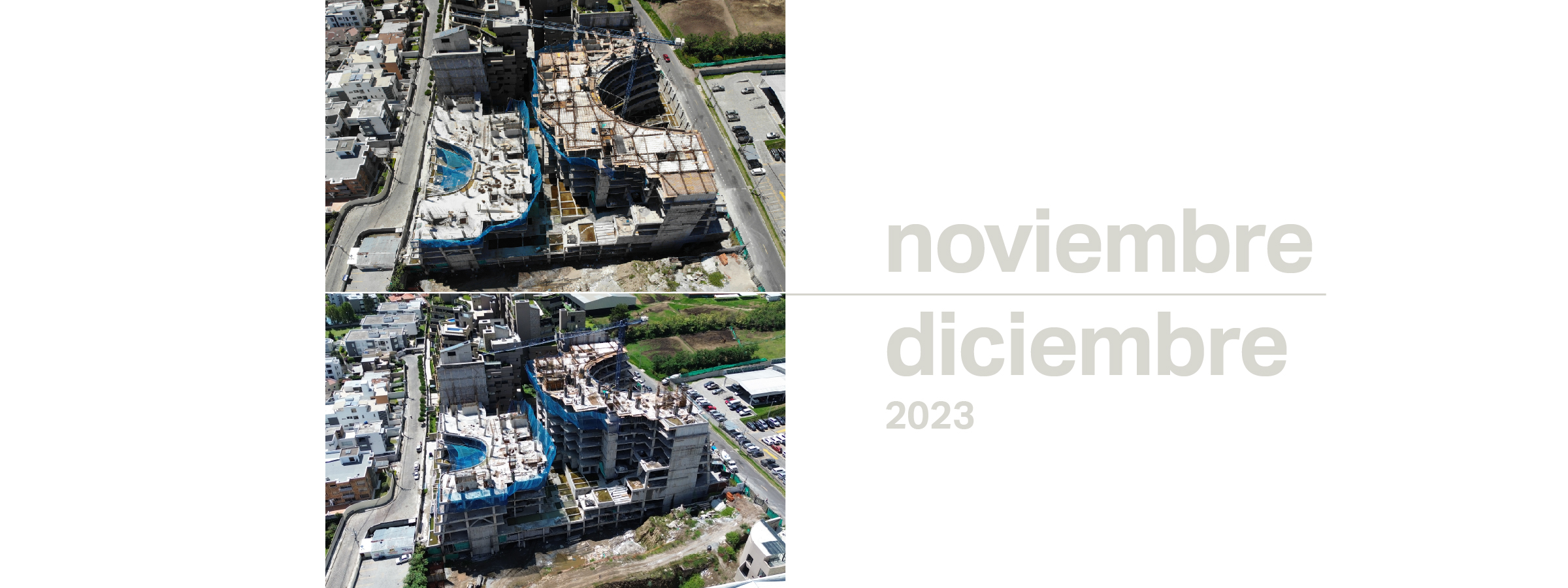 aquarela avance de obra noviembre diciembre 2023